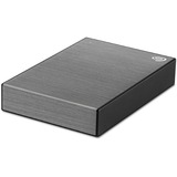 Seagate One Touch mit Kennwort 5 TB, Externe Festplatte grau, Micro-USB-B 3.2 Gen 1 (5 Gbit/s)