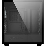 Sharkoon Rebel C50 RGB Generalüberholt, Tower-Gehäuse schwarz, Gehärtetes Glas
