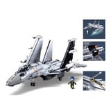 Sluban ModelBricks Shenyang J-15 Kampfjet, Konstruktionsspielzeug 