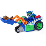 Spin Master Paw Patrol - Search & Rescue: Rockys Recycling-Fahrzeug mit 2 Figuren, Spielfahrzeug 