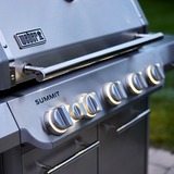 Weber Gasgrill Summit FS38 E, Black schwarz/edelstahl, mit CRAFTED Basis-Rahmen und Sear Zone