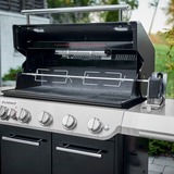 Weber Gasgrill Summit FS38 E, Black schwarz/edelstahl, mit CRAFTED Basis-Rahmen und Sear Zone