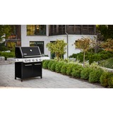 Weber Gasgrill Summit FS38 E, Black schwarz/edelstahl, mit CRAFTED Basis-Rahmen und Sear Zone