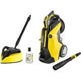 Kärcher K 7 Premium Full Control Plus Home, Hochdruckreiniger gelb/schwarz, mit Schlauchtrommel u. Flächenreiniger