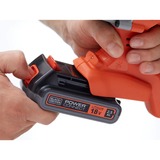 BLACK+DECKER Akku-Kombihammer BCD900E2K, 18Volt, Bohrhammer orange/schwarz, 2x 2,5Ah Li-Ionen-Akku