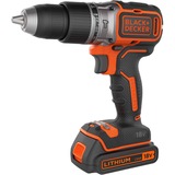 BLACK+DECKER Akku-Schlagbohrschrauber BL188K, 18Volt schwarz/orange, Li-Ionen Akku 1,5Ah