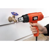 BLACK+DECKER Heißluftgebläse KX1650 orange, 1750 Watt