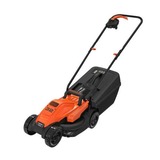 BLACK+DECKER Rasenmäher BEMW451-QS, 32cm orange/schwarz, 1.200 Watt