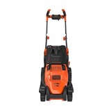 BLACK+DECKER Rasenmäher BEMW461BH-QS, 34cm orange/schwarz, 1.400 Watt