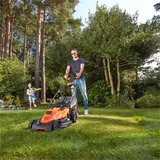 BLACK+DECKER Rasenmäher BEMW481ES, 42cm orange/schwarz, 1.800 Watt