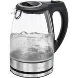 Bomann Glas-Wasserkocher WKS 6032 G edelstahl/schwarz, 1,7 Liter, 2.200 Watt