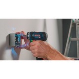 Bosch Akku-Bohrschrauber GSR 12V-15 FC Professional solo, 12Volt blau/schwarz, ohne Akku und Ladegerät, in L-BOXX