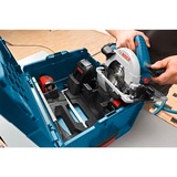 Bosch Akku-Handkreissäge GKS 18V-57 G Professional, 18Volt blau/schwarz, 2x Li-Ionen Akku 4,0Ah, in L-BOXX