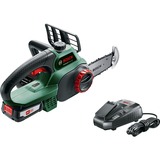 Bosch Akku-Kettensäge UniversalChain 18, 18Volt, Elektro-Kettensäge grün/schwarz, Li-Ionen Akku 2,5Ah