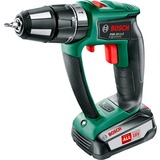 Bosch Akku-Schlagbohrschrauber PSB 18 LI-2 Ergonomic, 18Volt, Schlagbohrmaschine grün/schwarz, Li-Ionen Akku 2,5Ah, POWER FOR ALL ALLIANCE