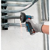 Bosch Akku-Winkelschleifer GWS 12V-76 Professional, 12Volt blau/schwarz, 2x Li-Ionen Akku 2,0Ah