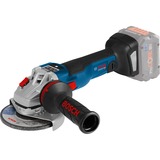 Bosch Akku-Winkelschleifer GWS 18V-10 SC Professional blau/schwarz, ohne Akku und Ladegerät, Bluetooth Modul, in L-BOXX