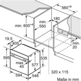 Bosch HSG636BB1 Serie | 8, Backofen schwarz