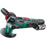 Bosch Heimwerken & Garten Akku-Multifunktions-Werkzeug AdvancedMulti 18, 18Volt grün/schwarz, Li-Ion-Akku 2,5Ah, im Koffer, POWER FOR ALL ALLIANCE