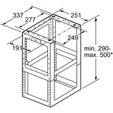 Bosch Montageturmverlängerung DHZ1251 500 mm