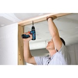 Bosch Professional Akku-Bohrschrauber GSR 12V-15 Professional, 12 Volt blau/schwarz, 2x Li-Ionen Akku 2,0Ah