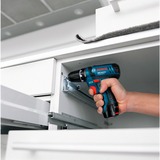 Bosch Professional Akku-Schlagbohrschrauber GSB 12V-15 Professional, 12 Volt blau/schwarz, Li-Ionen Akku 2,0Ah, Li-Ionen Akku 4,0Ah, Bohrer- & Bit-Set