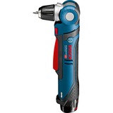 Bosch Professional Akku-Winkelbohrschrauber GWB 12V-10 Professional, 12Volt blau/schwarz, 2x Li-Ionen Akku 2,0Ah, in L-BOXX