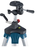 Bosch Professional Baustativ BT 250 Professional silber/blau, 1/4" Gewinde, für Punkt-, Linien- und Rotationslaser