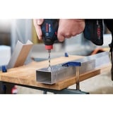 Bosch Professional HSS-Spiralbohrer PointTeQ Hex, Ø 6mm 10 Stück, Arbeitslänge 57mm
