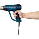 Bosch Professional Heißluftgebläse GHG 23-66 Professional + 2-teilges Zubehör blau/schwarz, 2.300 Watt, Koffer