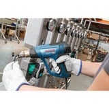 Bosch Professional Heißluftgebläse GHG 23-66 Professional + 2-teilges Zubehör blau/schwarz, 2.300 Watt, Koffer