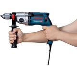 Bosch Professional Schlagbohrmaschine GSB 24-2 Professional blau/schwarz, 1.100 Watt, L-Case