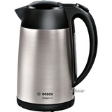 Bosch Wasserkocher DesignLine TWK3P420 edelstahl/schwarz, 1,7 Liter