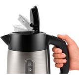 Bosch Wasserkocher DesignLine TWK4P440 edelstahl/schwarz, 1,7 Liter