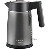 Bosch Wasserkocher DesignLine TWK5P475 grau/schwarz, 1,7 Liter