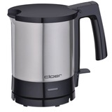 Cloer Wasserkocher 4700 edelstahl/schwarz, 1,5 Liter, Retail