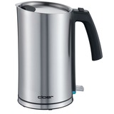 Cloer Wasserkocher 4909 edelstahl/schwarz, 1,2 Liter