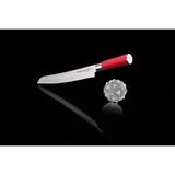 DICK Red Spirit Brotmesser Wellenschliff, 26cm rot/silber