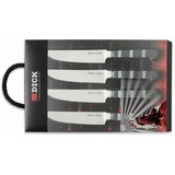 DICK Serie 1905 Steakmesser-Set schwarz/silber, 4-teilig