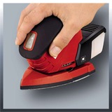 EINHELL Multischleifer TE-OS 1320, Deltaschleifer rot/schwarz, 130 Watt