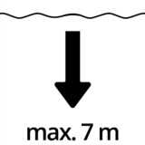 EINHELL Schmutzwasserpumpe GE-DP 7935 N-A ECO, Tauch- / Druckpumpe rot/schwarz, 790 Watt