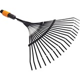 Fiskars QuikFit Fächerbesen schwarz/orange, 43cm