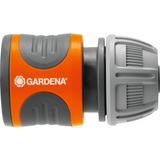 GARDENA Kupplungs-Satz für 13mm (1/2")- und 15mm (5/8”)-Schläuche grau/orange, 3-teilig