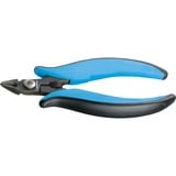 GEDORE Miniatur Elektronik-Seitenschneider Power-Line, Schneid-Zange schwarz/blau, mit feiner Fase