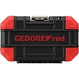 GEDORE Red Kraftschrauber-Steckschlüssel-Satz 1/2", 8-teilig rot/schwarz, SW 10mm - 24mm