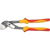 GEDORE Red VDE-Wasserpumpenzange, 7-fach verstellbar, Rohr- / Wasserpumpen-Zange rot/gelb, 2-Komponenten-Griff