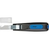 GEDORE Universal-Kabelmesser 6698300, Abisolier-/ Abmantelungswerkzeug mit Hakenklinge