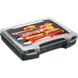 GEDORE VDE-Werkzeugsatz 1828045, 8-teilig, Werkzeug-Set rot/gelb, isoliert bis 1.000 Volt, in i-BOXX 72