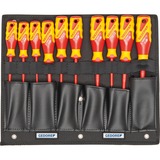 GEDORE VDE Werkzeugsortiment Hybrid, 53-teilig, Werkzeug-Set rot/gelb, in L-BOXX 136