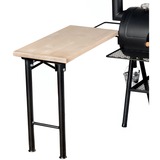 Joe´s Barbeque Seiten-Arbeitstisch JS-2842 holz/schwarz